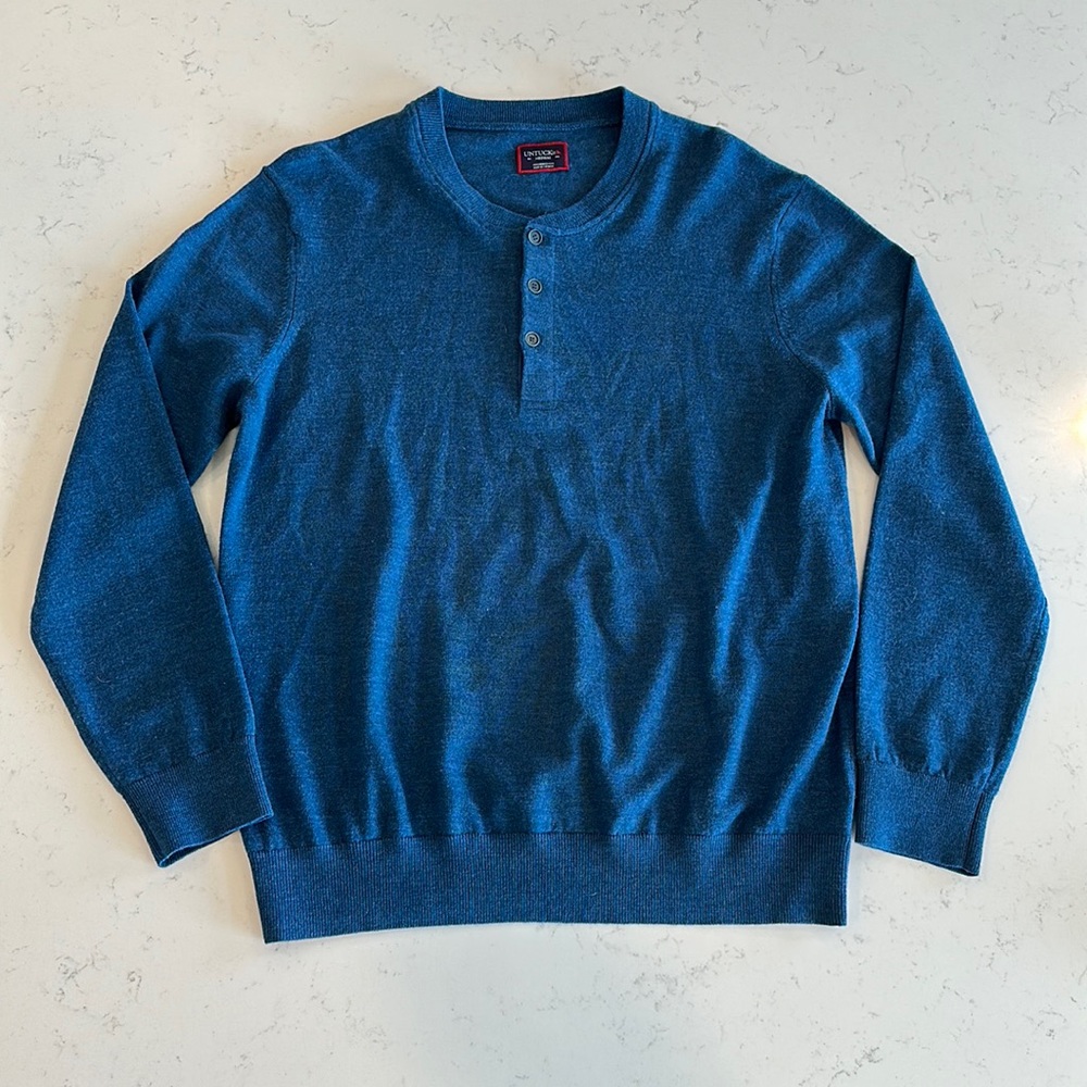 UNTUCKit Mens Pullover Sweater